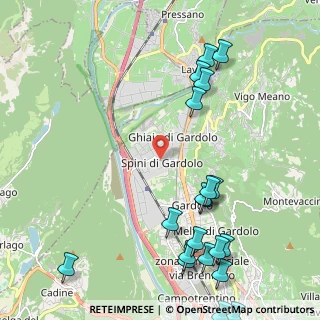 Mappa Via di Spini, 38100 Trento TN, Italia (2.802)