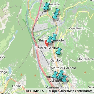 Mappa Via di Spini, 38100 Trento TN, Italia (2.42091)