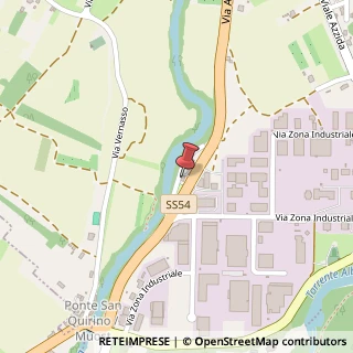 Mappa Via Zona Industriale, 62, 33049 San Pietro al Natisone, Udine (Friuli-Venezia Giulia)