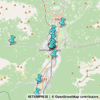 Mappa 28845 Domodossola VB, Italia (2.79333)