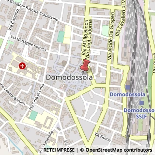 Mappa Piazza volontari della liberta' 5, 28845 Domodossola, Verbano-Cusio-Ossola (Piemonte)