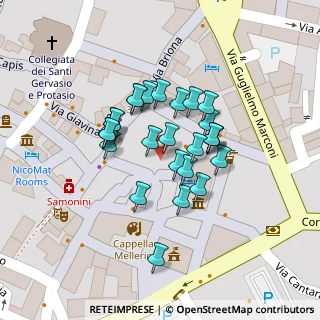 Mappa Piazza V Vie, 28845 Domodossola VB, Italia (0.0037)