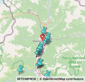 Mappa 28845 Domodossola VB, Italia (6.64286)