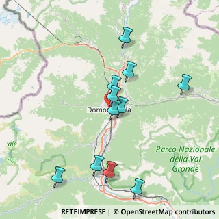 Mappa 28845 Domodossola VB, Italia (7.57)