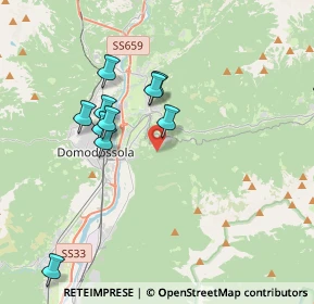 Mappa Via Ugo Foscolo, 28859 Trontano VB, Italia (3.75182)