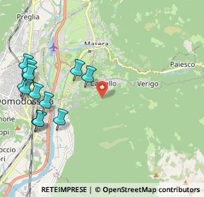 Mappa Via Ugo Foscolo, 28859 Trontano VB, Italia (2.46417)