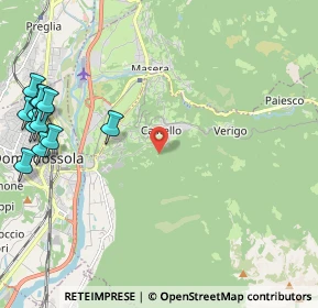 Mappa Via Ugo Foscolo, 28859 Trontano VB, Italia (2.94667)
