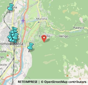Mappa Via Ugo Foscolo, 28859 Trontano VB, Italia (2.8)