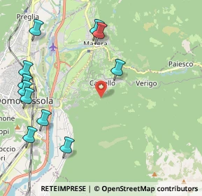 Mappa Via Ugo Foscolo, 28859 Trontano VB, Italia (2.65364)