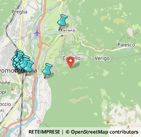 Mappa Via Ugo Foscolo, 28859 Trontano VB, Italia (2.73875)