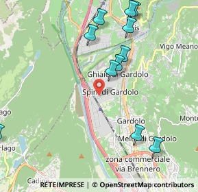 Mappa Zona Industriale Spini, 38121 Trento TN, Italia (2.37182)