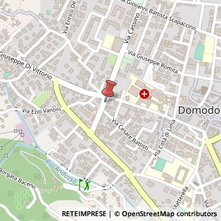 Mappa Via Generale Carlo Alberto dalla Chiesa, 1, 28845 Domodossola, Verbano-Cusio-Ossola (Piemonte)