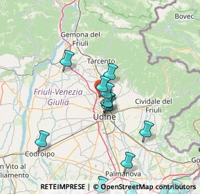 Mappa Via G. Pascoli, 33010 Tavagnacco UD, Italia (23.11947)