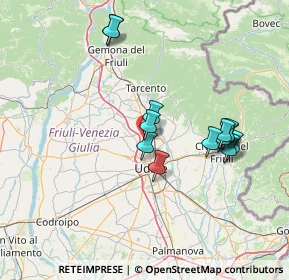 Mappa Via G. Pascoli, 33010 Tavagnacco UD, Italia (13.31692)