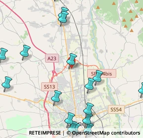 Mappa Via della Chiesa, 33010 Tavagnacco UD, Italia (5.97278)