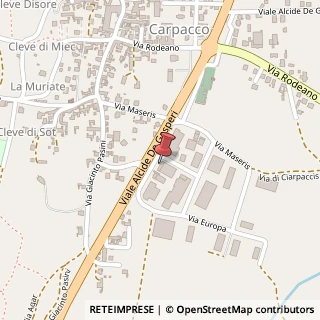Mappa Via Europa, 12, 33030 Osoppo, Udine (Friuli-Venezia Giulia)