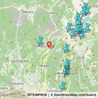 Mappa Viale dell'Industria, 38040 Fornace TN, Italia (2.844)