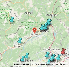 Mappa 32036 Sedico BL, Italia (21.11105)