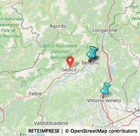Mappa 32036 Sedico BL, Italia (41.8755)