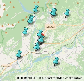 Mappa 32036 Sedico BL, Italia (3.49737)