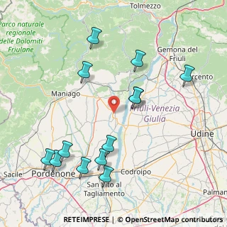 Mappa Via Castelnovo del Friuli, 33097 Spilimbergo PN, Italia (17.73385)