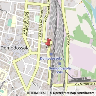 Mappa Piazza Giacomo Matteotti, 23, 28845 Domodossola, Verbano-Cusio-Ossola (Piemonte)