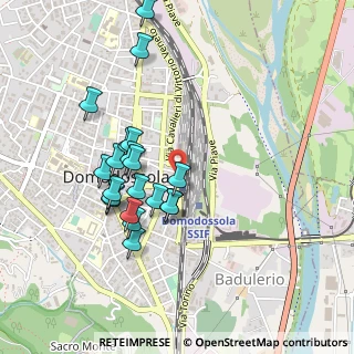 Mappa Piazza G. Matteotti, 28845 Domodossola VB, Italia (0.4325)