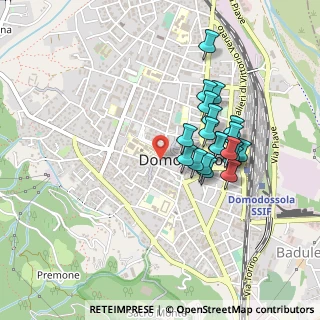 Mappa Via della Silva Paolo, 28845 Domodossola VB, Italia (0.3875)