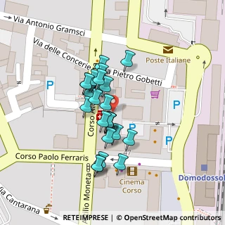 Mappa Corso Colonnello Attilio Moneta, 28845 Domodossola VB, Italia (0.016)