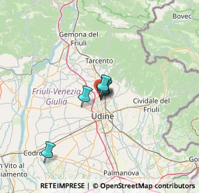 Mappa Via Vittorio Alfieri, 33010 Feletto Umberto UD, Italia (43.39364)