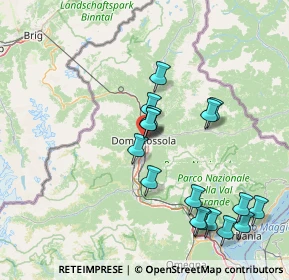 Mappa Via Don Giovanni Minzoni, 28845 Domodossola VB, Italia (15.44765)