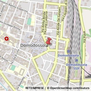 Mappa Via Guglielmo Marconi, 46, 28845 Domodossola, Verbano-Cusio-Ossola (Piemonte)