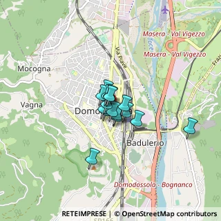 Mappa Via Attilio Bagnolini, 28845 Domodossola VB, Italia (0.39188)