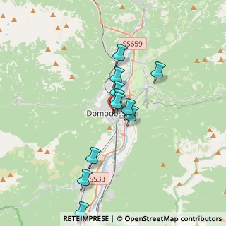 Mappa Via Don Giovanni Minzoni, 28845 Domodossola VB, Italia (2.94545)