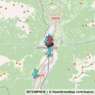 Mappa Via Attilio Bagnolini, 28845 Domodossola VB, Italia (0.94545)