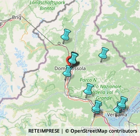 Mappa Via Degli Osci, 28845 Domodossola VB, Italia (14.00462)