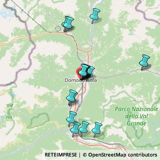 Mappa Via Degli Osci, 28845 Domodossola VB, Italia (6.664)