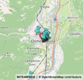 Mappa Via Paolo della Silva, 28845 Domodossola VB, Italia (0.64091)