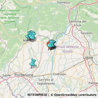 Mappa Via Malignani, 33097 Spilimbergo PN, Italia (8.87)