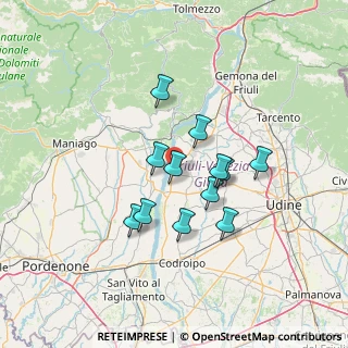 Mappa Via Europa, 33030 Dignano UD, Italia (10.63)