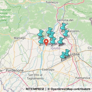 Mappa Via Europa, 33030 Dignano UD, Italia (10.56417)