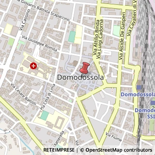 Mappa Piazza del Mercato, 36, 28845 Domodossola, Verbano-Cusio-Ossola (Piemonte)