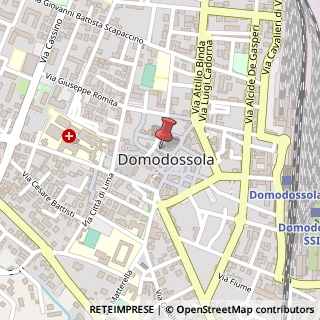 Mappa Piazza del Mercato, 18, 28845 Domodossola, Verbano-Cusio-Ossola (Piemonte)
