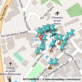 Mappa Piazza Vittoria, 32036 Sedico BL, Italia (0.03704)