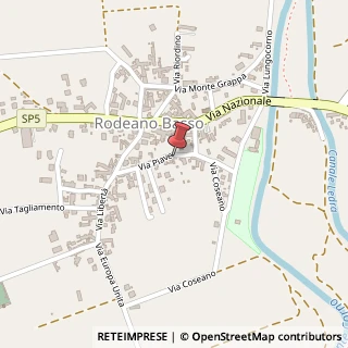 Mappa Via Piave, 20, 33030 Rive d'Arcano, Udine (Friuli-Venezia Giulia)