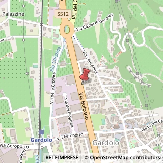 Mappa Via Bolzano, 46, 38121 Trento, Trento (Trentino-Alto Adige)