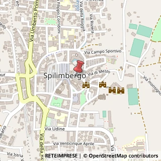 Mappa Corso Roma, 84, 33097 Spilimbergo, Pordenone (Friuli-Venezia Giulia)