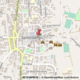 Mappa Corso Roma, 51, 33097 Spilimbergo, Pordenone (Friuli-Venezia Giulia)