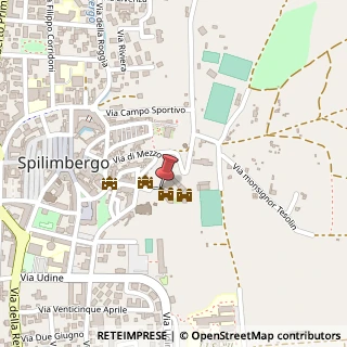 Mappa Piazza Castello,  11, 33097 Spilimbergo, Pordenone (Friuli-Venezia Giulia)