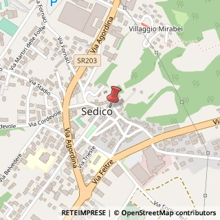 Mappa Via Nigassa, 2, 32036 Sedico, Belluno (Veneto)